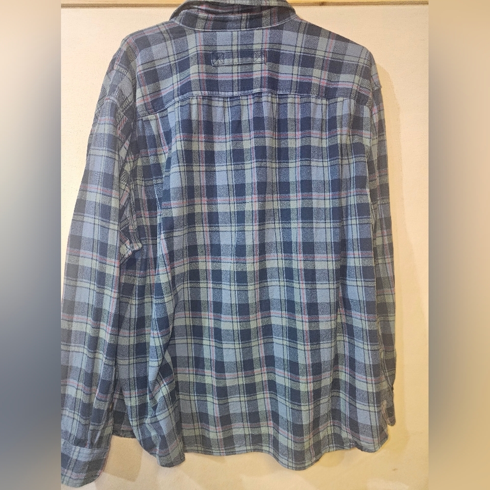 Duluth Blue Plaid Men's Shirt